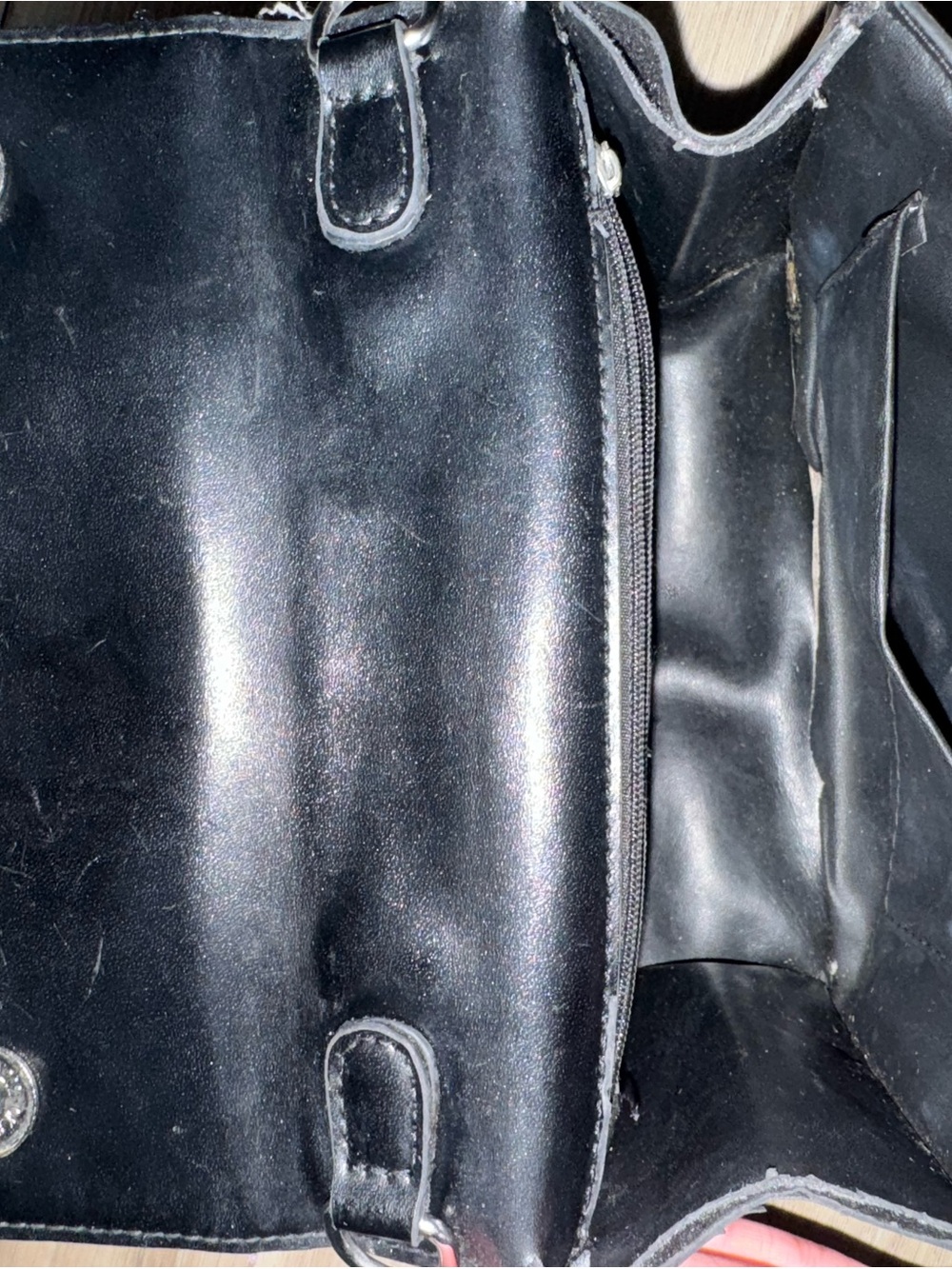 OFF WHITE Top-Handle Bag with Silver Hardware - Picture 7 of 7